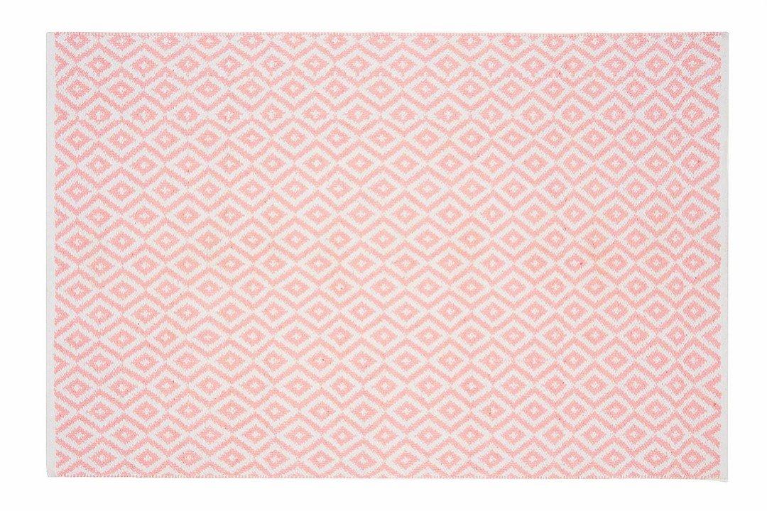 Alfombra Infantil Algodón 100% Lavable Trenzas Aratextil Rosa - Nanetes #